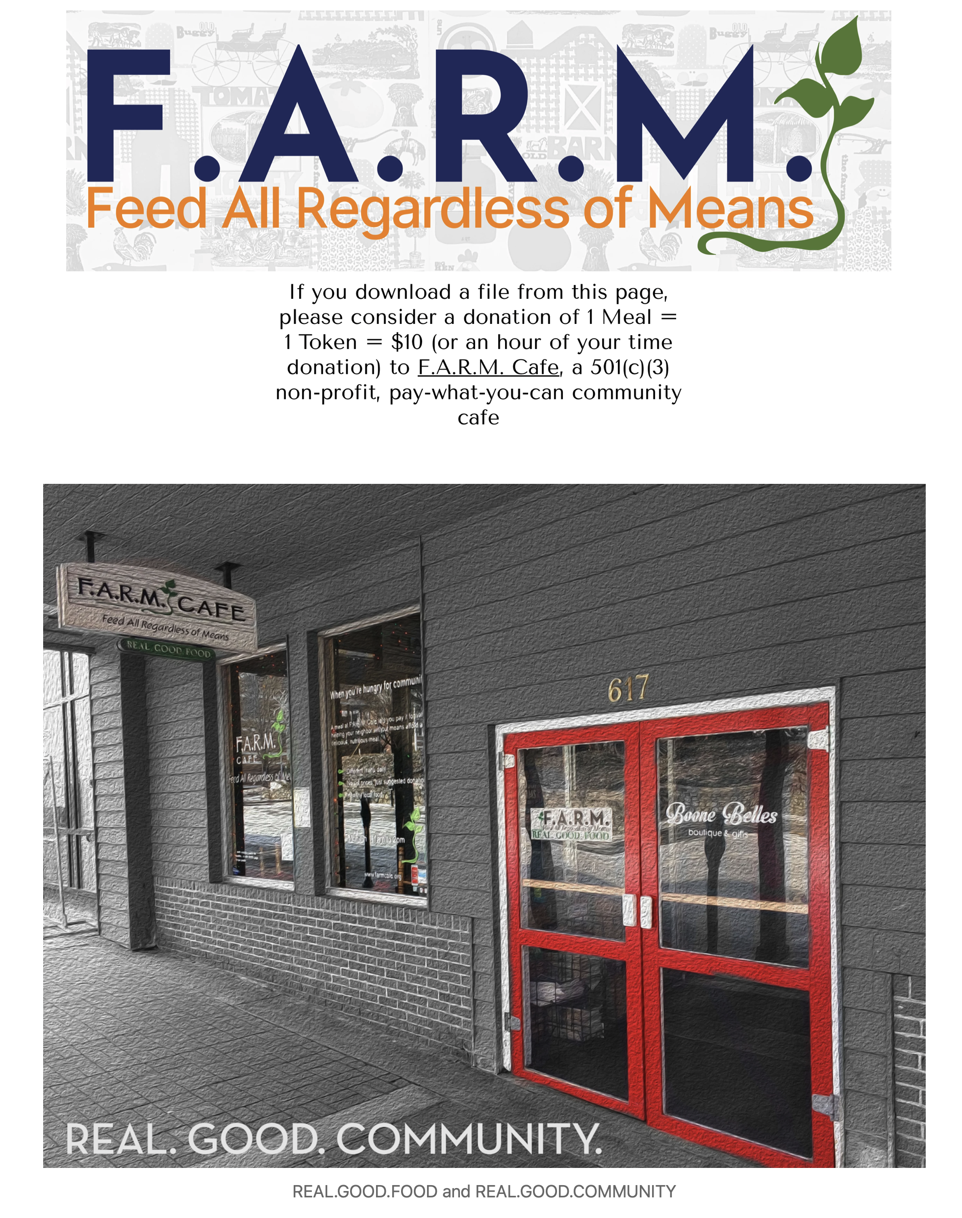 If you download the book, please consider donating to F.A.R.M Cafe (https://farmcafe.org/donate)